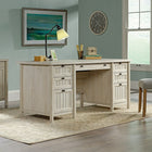 Sauder 419954 Costa Executive Desk, Chalked Chestnut-Engineered Wood Chalked Chestnut Finish