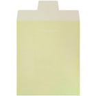 JAM Paper - Enveloppes en plastique avec ouverture au sommet et rabat à insertion, 9 7/8 x 11 3/4 po, jaune, 12/paq.-Taille : 9 7/8 x 11 3/4 po