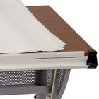 Flash Furniture – Table à dessin ajustable avec structure en étain, cerisier-Surface à angle réglable