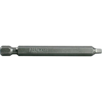 Apex - Embouts À Mandrin 1/4po Carrés À Empreinte Réduite, Carrée, Embout #3, Prise 1/4po, Longueur 6po, paquet de 12-Dimension de la prise 1/4po