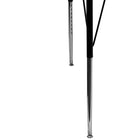 Flash Furniture – Table d’activités fer à cheval en stratifié thermofusionné 60 x 66 po, pattes à hauteur réglable, gris-Surface résistante aux rayures et aux taches