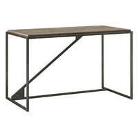 Bush Furniture Refinery 50"W Industrial Desk, Rustic Grey (RFD150RG-03)-Laminate Over Composite Wood