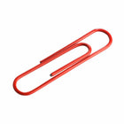 JAM PAPER - Trombone Geant Colore 2", Rouge, 2 Paquets de 75-Ces trombones colores sont parfaits pour organiser des papiers à la maison, à l'ecole ou au bureau
