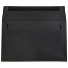 JAM Paper Enveloppes format livret en lin avec fermeture gommée, 5 1/6 x 9 1/2 po, noir, 1000/paquet-Taille : A10 (6 x 9 1/2 po)