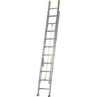 Featherlite Industrial Heavy-Duty Aluminum Extension/Straight Ladders (3200D Series), 36'-Heavy-duty "C" channel construction