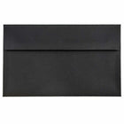 JAM Paper Enveloppes format livret en lin avec fermeture gommée, 5 3/4 x 8 3/4 po, noir, 1000/paquet-Noir