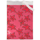 JAM Paper Enveloppes ouvertes en aluminium à fermeture pelez et scellez, 9x12 po, rouge avec motif de houx, paquet de 25-Taille : 9x12 (po)