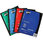 HilroyMD – Cahier de notes NeatbookMD, 264 pages, 8 x 10 1/2 po, 3 sujets-Couverture offerte en 4 couleurs différentes : bleu foncé, bleu clair, rouge et vert
